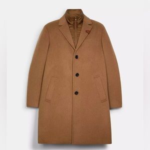 Coach Wool Top Coat XXL (NWT)